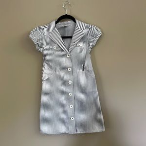 Gymboree Striped Cotton Shift Dress Nautical